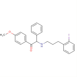 919519-01-0  Ethanone,2-[[2-(2-iodophenyl)ethyl]methylamino]-1-(4-methoxyphenyl)-2-phenyl-