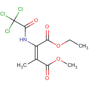 919521-02-1  2-Butenedioic acid, 2-methyl-3-[(2,2,2-trichloroacetyl)amino]-, 4-ethyl1-methyl ester, (2E)-