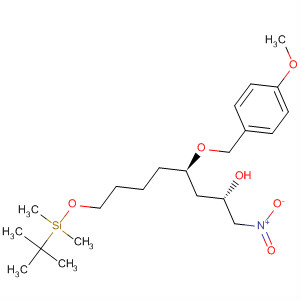 919521-34-9  2-Octanol,8-[[(1,1-dimethylethyl)dimethylsilyl]oxy]-4-[(4-methoxyphenyl)methoxy]-1-nitro-, (2S,4R)-