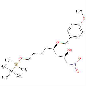 919521-40-7  2-Octanol,8-[[(1,1-dimethylethyl)dimethylsilyl]oxy]-4-[(4-methoxyphenyl)methoxy]-1-nitro-, (2R,4R)-