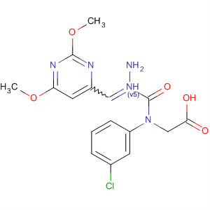 919522-96-6  Glycine, N-(3-chlorophenyl)-,2-[(2,6-dimethoxy-4-pyrimidinyl)methylene]hydrazide