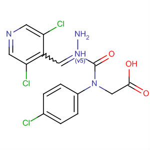 919523-24-3  Glycine, N-(4-chlorophenyl)-,2-[(3,5-dichloro-4-pyridinyl)methylene]hydrazide