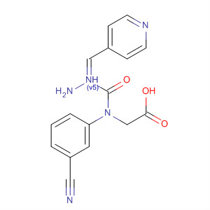 919523-44-7  Glycine, N-(3-cyanophenyl)-, (2E)-2-(4-pyridinylmethylene)hydrazide