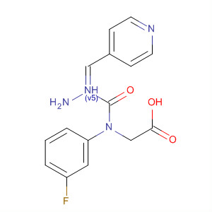 919523-45-8  Glycine, N-(3-fluorophenyl)-, (2E)-2-(4-pyridinylmethylene)hydrazide