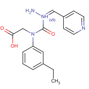 919523-61-8  Glycine, N-(3-ethylphenyl)-, (2E)-2-(4-pyridinylmethylene)hydrazide