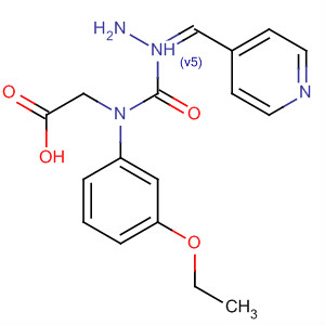 919523-64-1  Glycine, N-(3-ethoxyphenyl)-, (2E)-2-(4-pyridinylmethylene)hydrazide