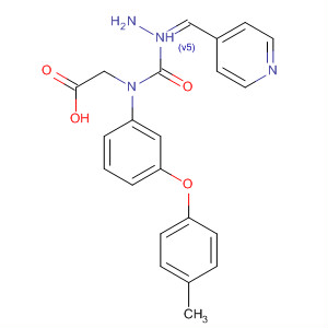 919524-05-3  Glycine, N-[3-(4-methylphenoxy)phenyl]-,(2E)-2-(4-pyridinylmethylene)hydrazide