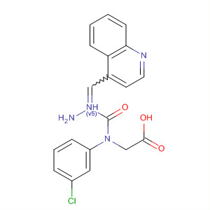 919524-15-5  Glycine, N-(3-chlorophenyl)-, 2-(4-quinolinylmethylene)hydrazide