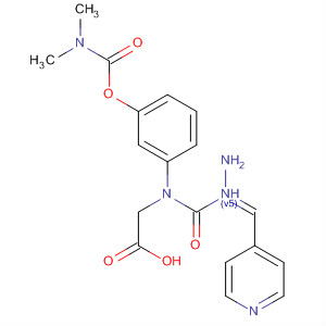 919524-30-4  Glycine, N-[3-[[(dimethylamino)carbonyl]oxy]phenyl]-,(2E)-2-(4-pyridinylmethylene)hydrazide