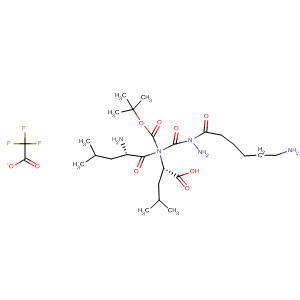 919526-58-2  D-Leucine, N-[(1,1-dimethylethoxy)carbonyl]-L-leucyl-,2-(6-amino-1-oxohexyl)hydrazide, 2,2,2-trifluoroacetate (1:1)