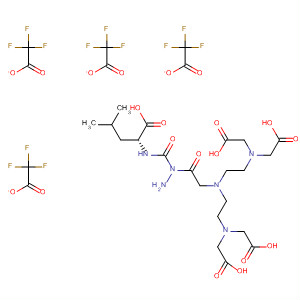 919526-62-8  D-Leucine,2-[2-[bis[2-[bis(carboxymethyl)amino]ethyl]amino]acetyl]hydrazide,2,2,2-trifluoroacetate (1:4)