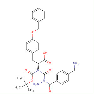 919529-53-6  D-Tyrosine, N-[(1,1-dimethylethoxy)carbonyl]-O-(phenylmethyl)-,2-[4-(aminomethyl)benzoyl]hydrazide