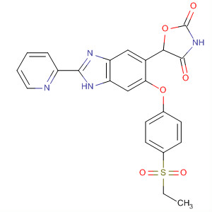 919534-15-9  2,4-Oxazolidinedione,5-[6-[4-(ethylsulfonyl)phenoxy]-2-(2-pyridinyl)-1H-benzimidazol-5-yl]-