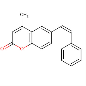 919763-46-5  2H-1-Benzopyran-2-one, 4-methyl-6-[(1Z)-2-phenylethenyl]-