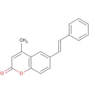 919763-47-6  2H-1-Benzopyran-2-one, 4-methyl-6-[(1E)-2-phenylethenyl]-