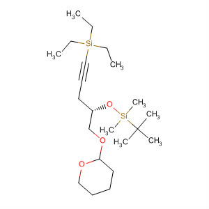 919770-53-9  2H-Pyran,2-[[(2S)-2-[[(1,1-dimethylethyl)dimethylsilyl]oxy]-5-(triethylsilyl)-4-pentyn-1-yl]oxy]tetrahydro-