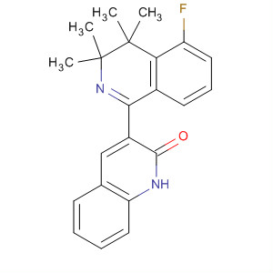 919786-54-2  2(1H)-Quinolinone,3-(5-fluoro-3,4-dihydro-3,3,4,4-tetramethyl-1-isoquinolinyl)-
