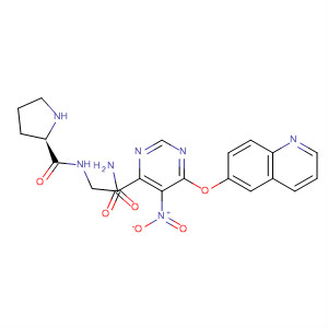 919787-03-4  Glycinamide, 1-[5-nitro-6-(6-quinolinyloxy)-4-pyrimidinyl]-L-prolyl-
