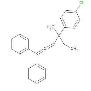 919788-91-3  Benzene,1-chloro-4-[2-(2,2-diphenylethenylidene)-1,3-dimethylcyclopropyl]-
