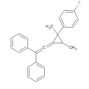 919788-98-0  Benzene,1-[2-(2,2-diphenylethenylidene)-1,3-dimethylcyclopropyl]-4-fluoro-