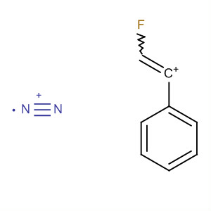 919791-72-3  Ethenylium, 1-(4-diazoniophenyl)-2-fluoro-