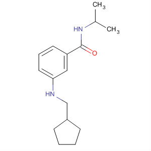 919800-07-0  Benzamide, 3-[(cyclopentylmethyl)amino]-N-(1-methylethyl)-