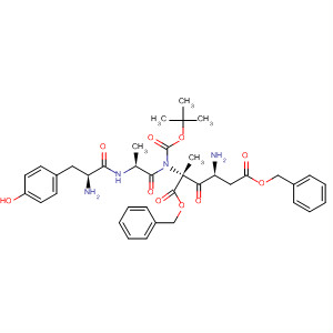 919802-24-7  L-Alanine,N-[(1,1-dimethylethoxy)carbonyl]-O-(phenylmethyl)-L-tyrosyl-D-alanyl-L-a-aspartyl-, 3-(phenylmethyl) ester