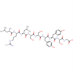 919989-23-4  Glycine, L-leucyl-L-arginyl-L-leucyl-L-seryl-L-seryl-L-tyrosyl-L-tyrosyl-L-seryl-