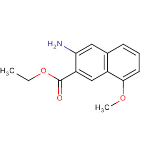 919994-95-9  2-Naphthalenecarboxylic acid, 3-amino-8-methoxy-, ethyl ester