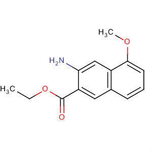 919994-96-0  2-Naphthalenecarboxylic acid, 3-amino-5-methoxy-, ethyl ester