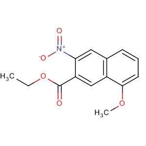 919994-97-1  2-Naphthalenecarboxylic acid, 8-methoxy-3-nitro-, ethyl ester