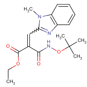 919995-88-3  2-Propenoic acid,2-[[(1,1-dimethylethoxy)amino]carbonyl]-3-(1-methyl-1H-benzimidazol-2-yl)-, ethyl ester