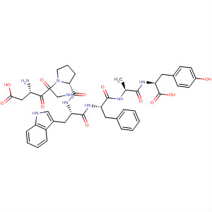 920015-12-9  L-Tyrosine, L-a-aspartylglycyl-L-prolyl-L-tryptophyl-L-phenylalanyl-L-alanyl-