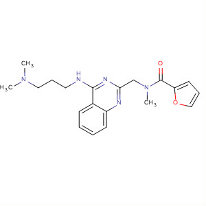 920031-14-7  2-Furancarboxamide,N-[[4-[[3-(dimethylamino)propyl]amino]-2-quinazolinyl]methyl]-N-methyl-