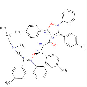 920031-19-2  2,9-Dioxa-3,10,13-triazadispiro[4.1.4.3]tetradecan-6-one,13-methyl-1,4,8,11-tetrakis(4-methylphenyl)-3,10-diphenyl-,(1R,4S,5S,7R,8S,11R)-rel-