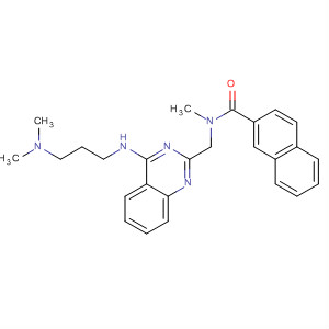 920031-67-0  2-Naphthalenecarboxamide,N-[[4-[[3-(dimethylamino)propyl]amino]-2-quinazolinyl]methyl]-N-methyl-