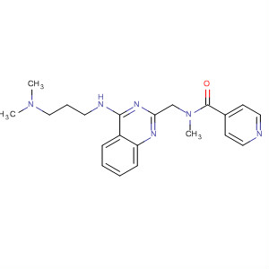 920032-00-4  4-Pyridinecarboxamide,N-[[4-[[3-(dimethylamino)propyl]amino]-2-quinazolinyl]methyl]-N-methyl-