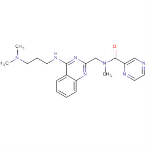 920032-01-5  2-Pyrazinecarboxamide,N-[[4-[[3-(dimethylamino)propyl]amino]-2-quinazolinyl]methyl]-N-methyl-