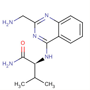 920032-98-0  Butanamide, 2-[[2-(aminomethyl)-4-quinazolinyl]amino]-3-methyl-, (2S)-