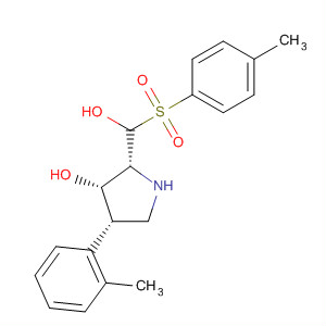 920035-18-3  2-Pyrrolidinemethanol,3-hydroxy-4-(2-methylphenyl)-1-[(4-methylphenyl)sulfonyl]-, (2R,3S,4S)-