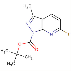 920036-29-9  1H-Pyrazolo[3,4-b]pyridine-1-carboxylic acid, 6-fluoro-3-methyl-,1,1-dimethylethyl ester