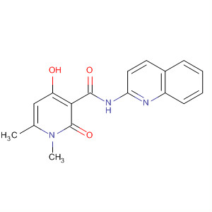 920269-06-3  3-Pyridinecarboxamide,1,2-dihydro-4-hydroxy-1,6-dimethyl-2-oxo-N-2-quinolinyl-