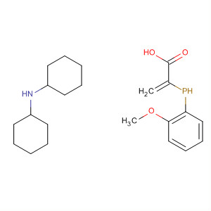 920269-43-8  2-Propenoic acid, 2-[(R)-methoxyphenylphosphinyl]-, compd. withN-cyclohexylcyclohexanamine (1:1)