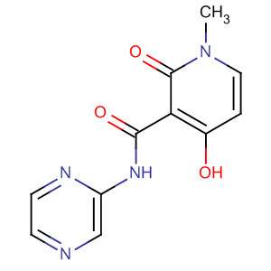 920275-81-6  3-Pyridinecarboxamide,1,2-dihydro-4-hydroxy-1-methyl-2-oxo-N-2-pyrazinyl-