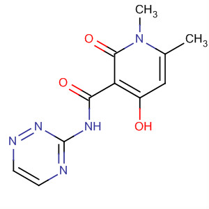 920275-82-7  3-Pyridinecarboxamide,1,2-dihydro-4-hydroxy-1,6-dimethyl-2-oxo-N-1,2,4-triazin-3-yl-