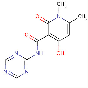 920275-83-8  3-Pyridinecarboxamide,1,2-dihydro-4-hydroxy-1,6-dimethyl-2-oxo-N-1,3,5-triazin-2-yl-