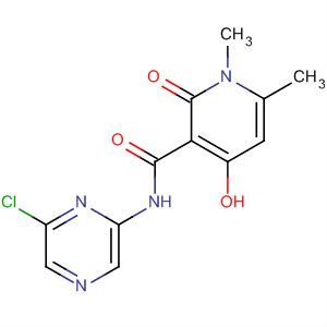 920275-85-0  3-Pyridinecarboxamide,N-(6-chloro-2-pyrazinyl)-1,2-dihydro-4-hydroxy-1,6-dimethyl-2-oxo-