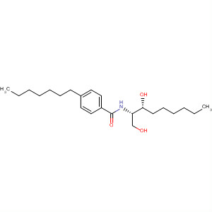 920277-30-1  Benzamide, 4-heptyl-N-[(1S,2R)-2-hydroxy-1-(hydroxymethyl)octyl]-