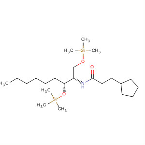 920277-88-9  Cyclopentanepropanamide,N-[(1S,2R)-2-[(trimethylsilyl)oxy]-1-[[(trimethylsilyl)oxy]methyl]octyl]-