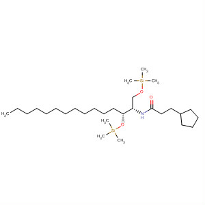 920278-00-8  Cyclopentanepropanamide,N-[(1S,2R)-2-[(trimethylsilyl)oxy]-1-[[(trimethylsilyl)oxy]methyl]tetradecyl]-